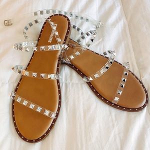 NEW studded sandals